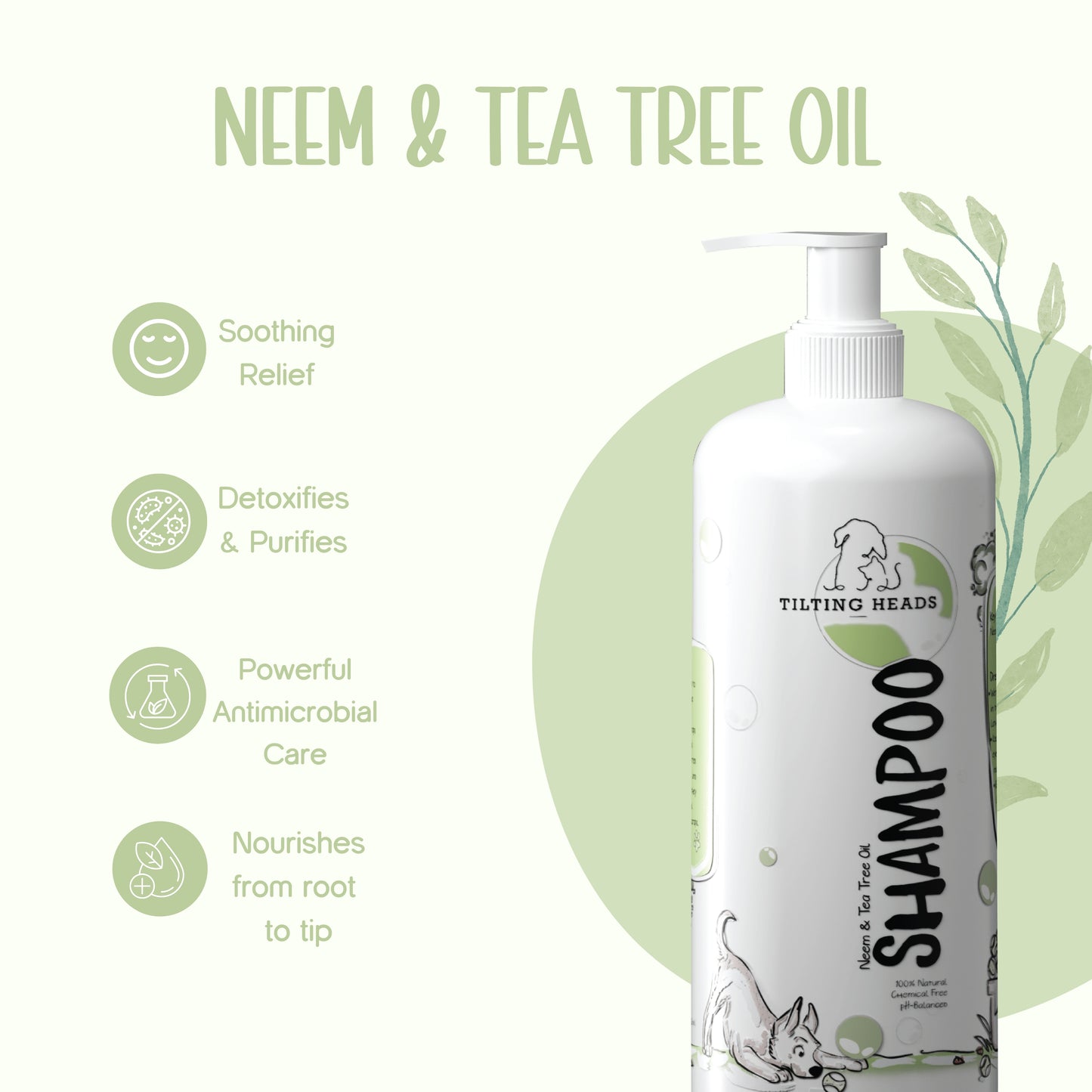 Complete Care Shampoo for Year Round Protection | Tilting Heads