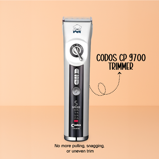 Tilting Heads CP-9700 Pet Clipper | Safe, Reliable & Professional Grooming