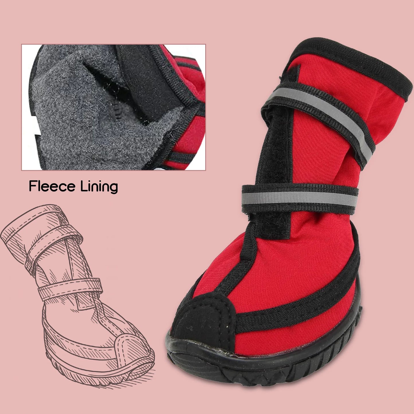AirTrek Boots | Protective, Non-Slip Pawwear | All-Weather Comfort