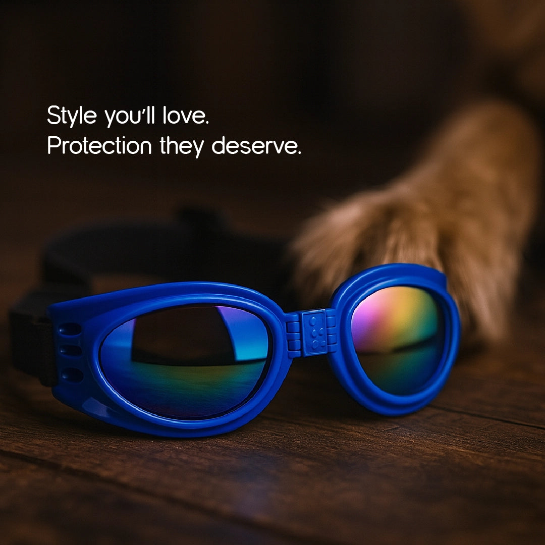 AlphaView Pet Shades – Cool, Comfy Eyewear for Stylish Outdoor Dogs