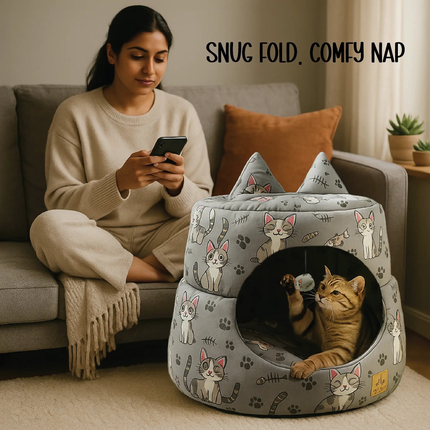 ComfortCrib | Cat Cave | Premium & Comfortable