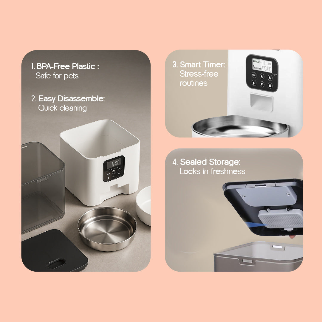 FeedSync Pro | Smart Pet Feeder | Automatic Functionality