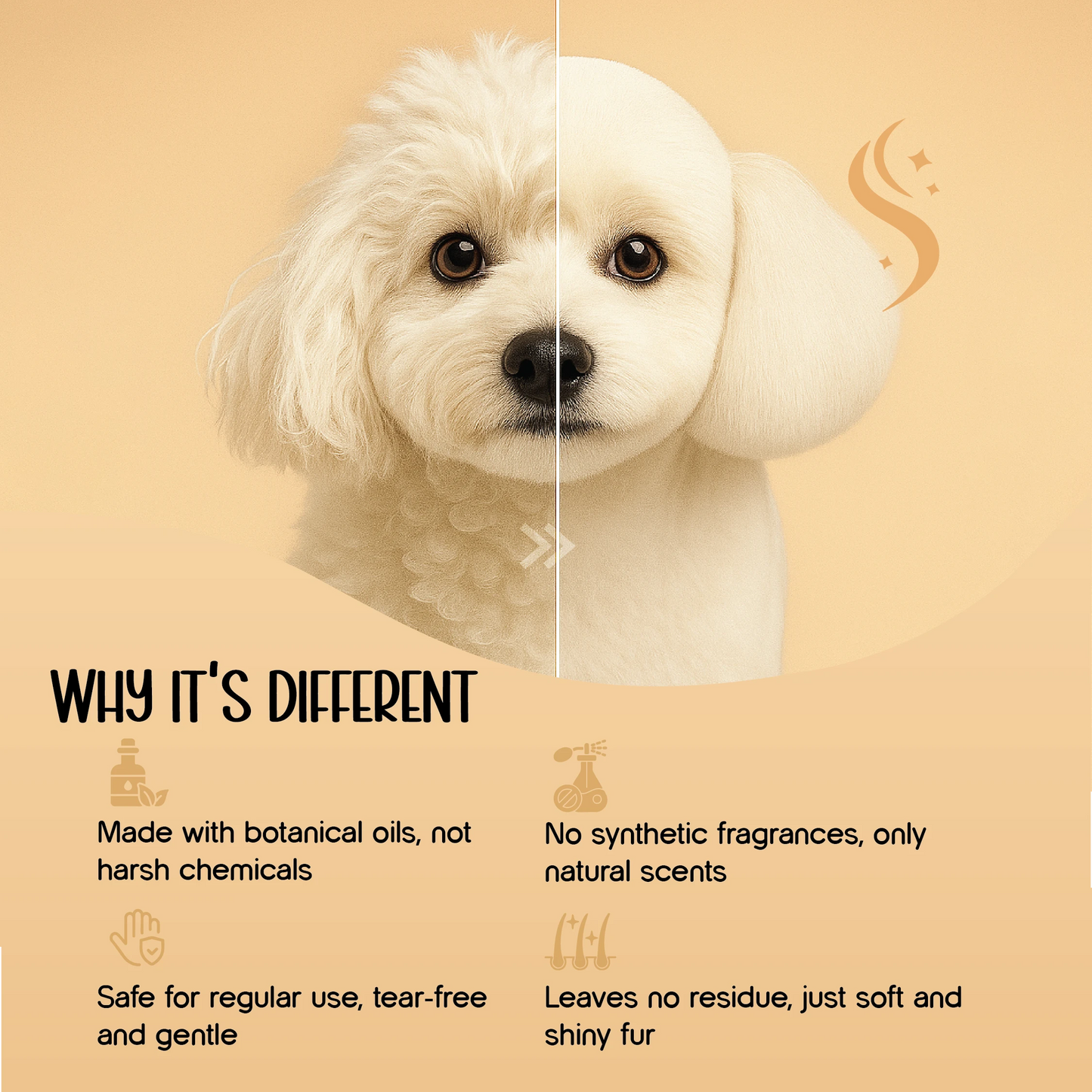 Herbal Blend Pet Coat Conditioner | For Shiny and Silky Smooth Pet Fur
