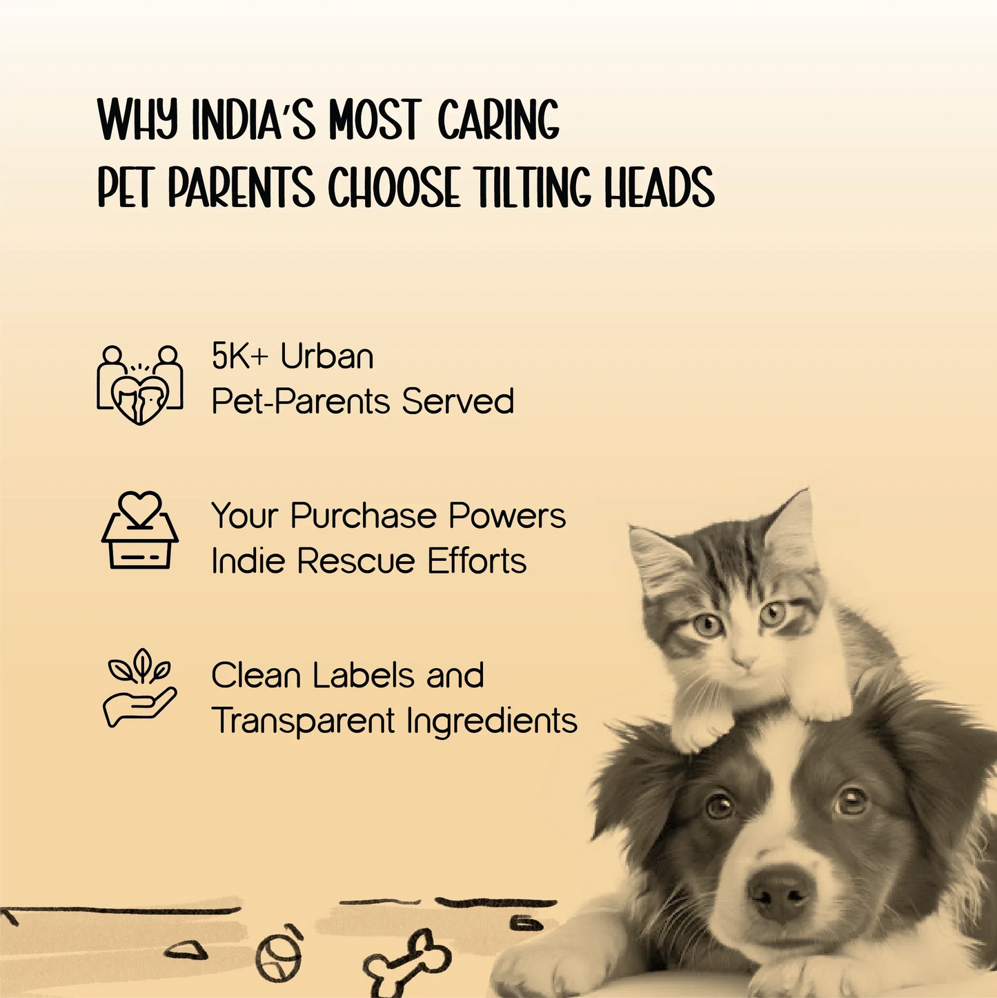 Herbal Blend Pet Coat Conditioner | For Shiny and Silky Smooth Pet Fur - Tilting Heads