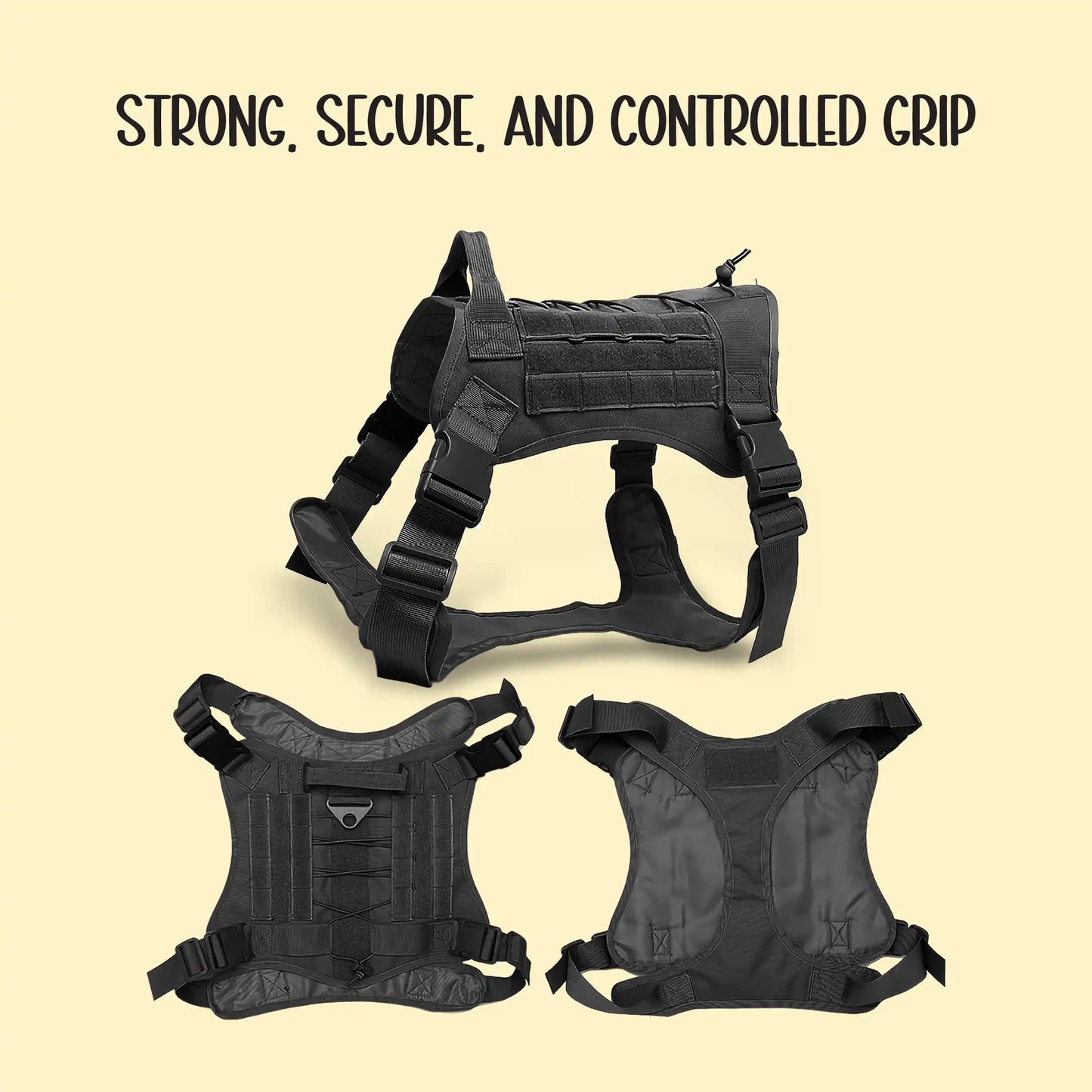 K9 Harness | Controlled Grip | Tactical Gear For Dogs