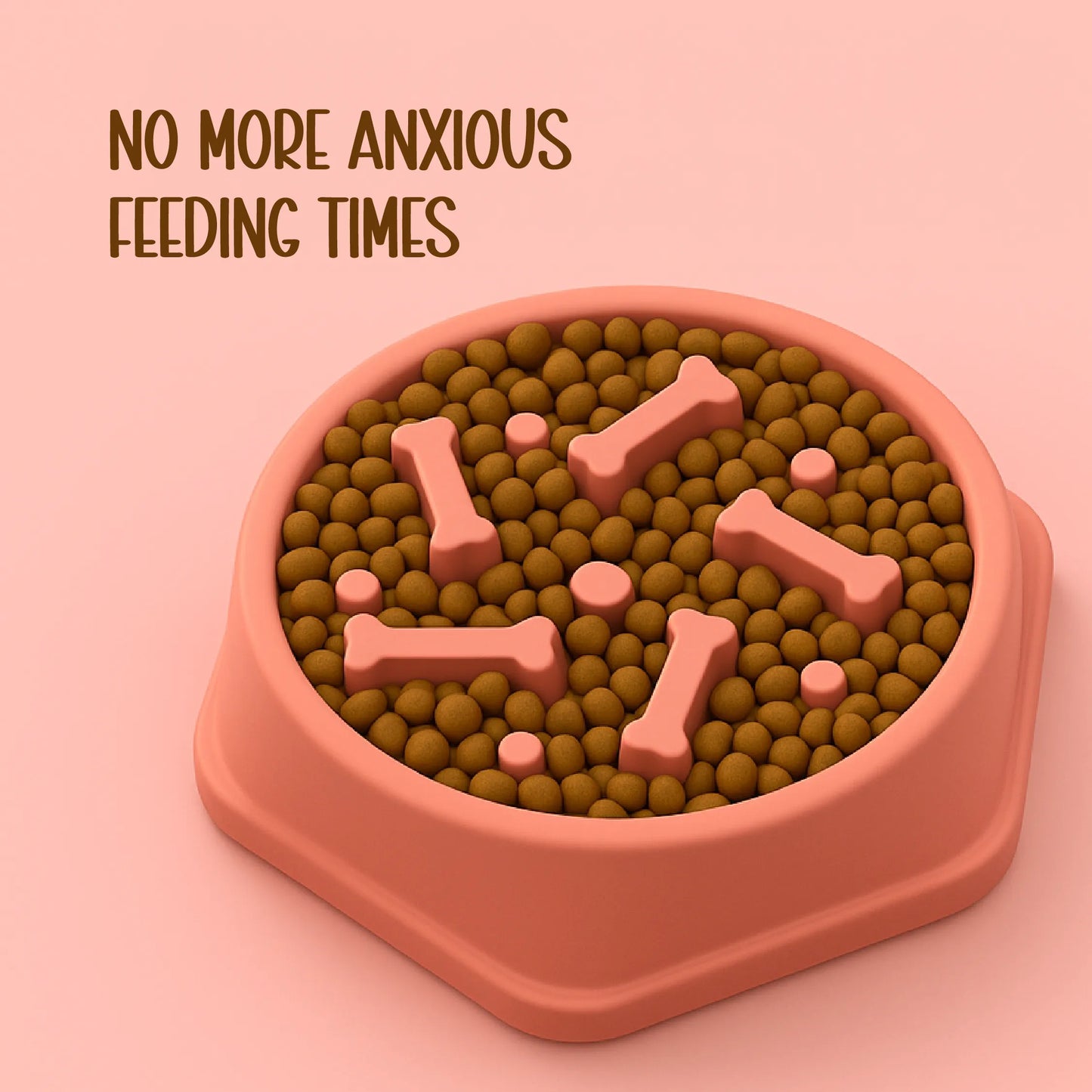 MindfulMunch Bowl – Interactive Pet Bowl for Healthy Eating