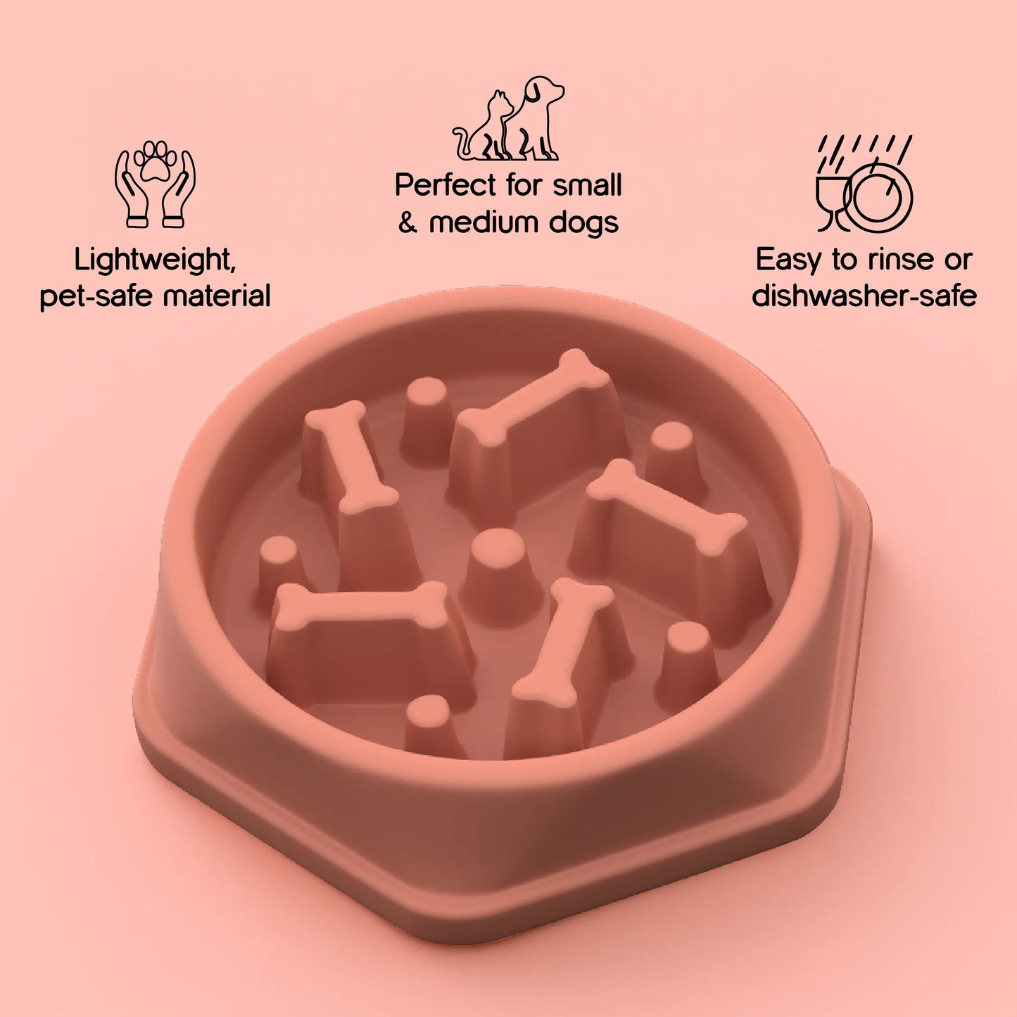 MindfulMunch Bowl – Interactive Pet Bowl for Healthy Eating