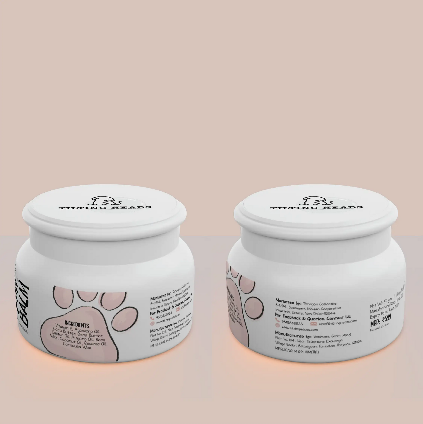 Paw Balm – Triple-Butter Formula | Fast-Absorbing | Lick-Safe Protection