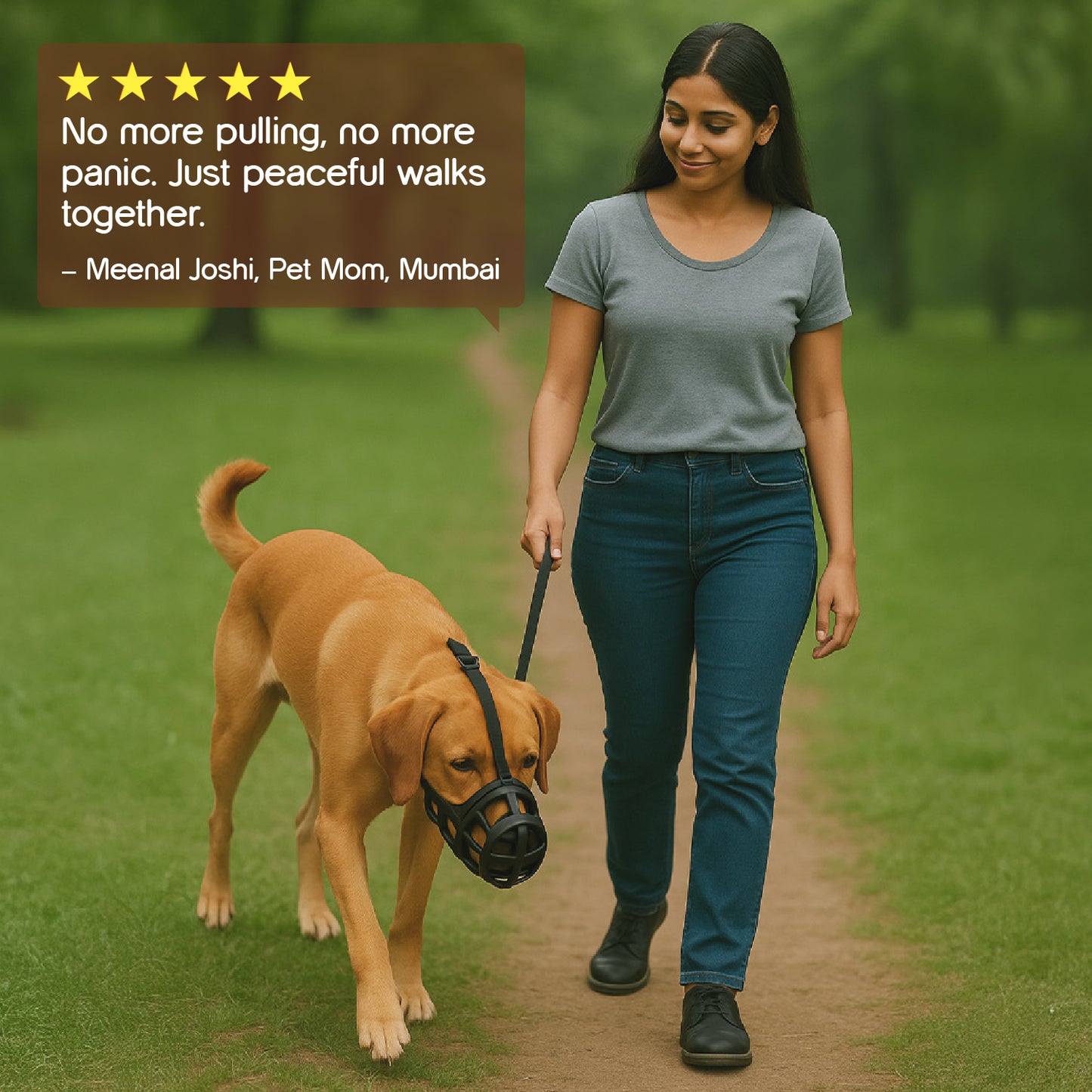 Snout Gaurd | Safe & Breathable Muzzle for Dogs