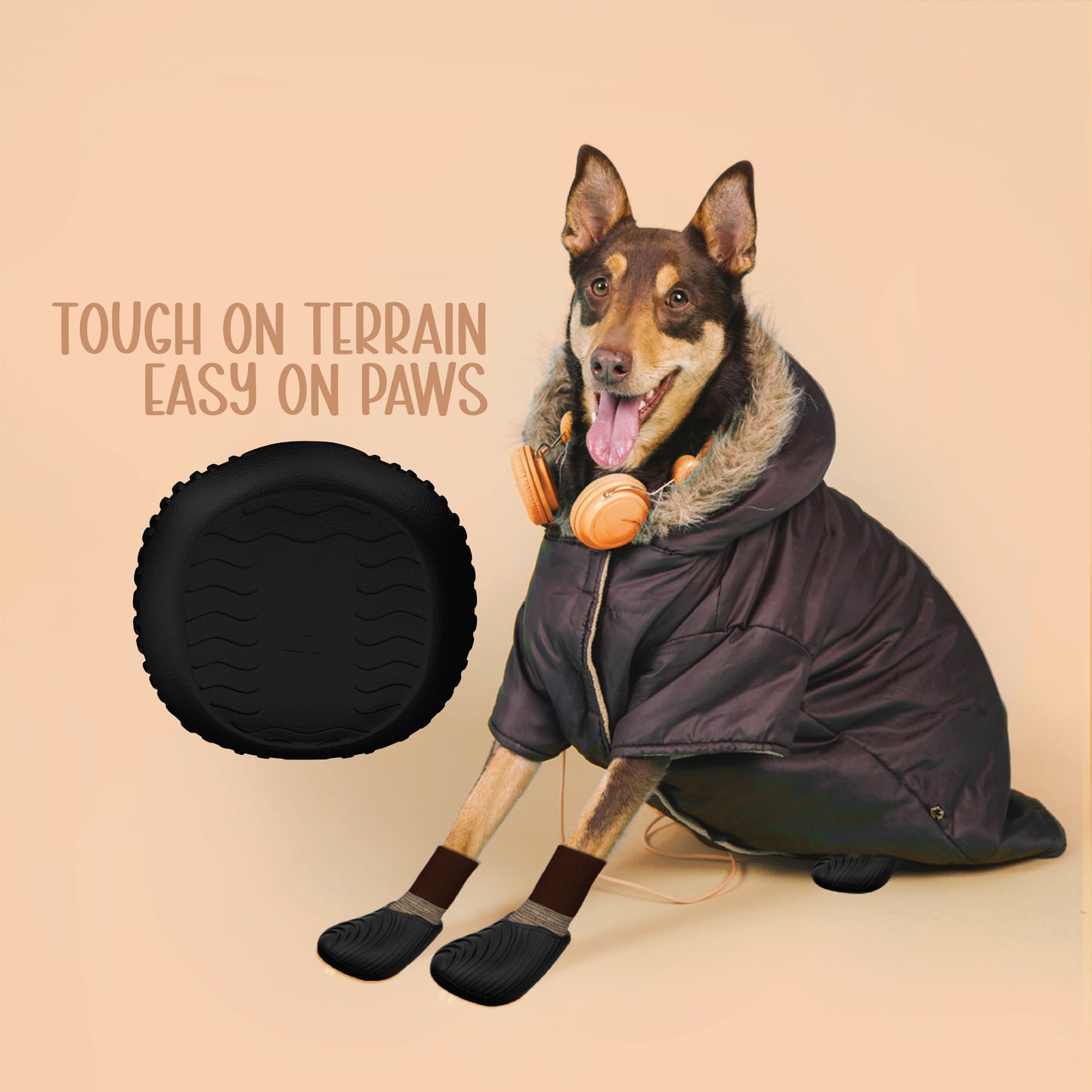 TenderTrek Silicone Boots | Waterproof, Anti-Slip, Comfy Fit