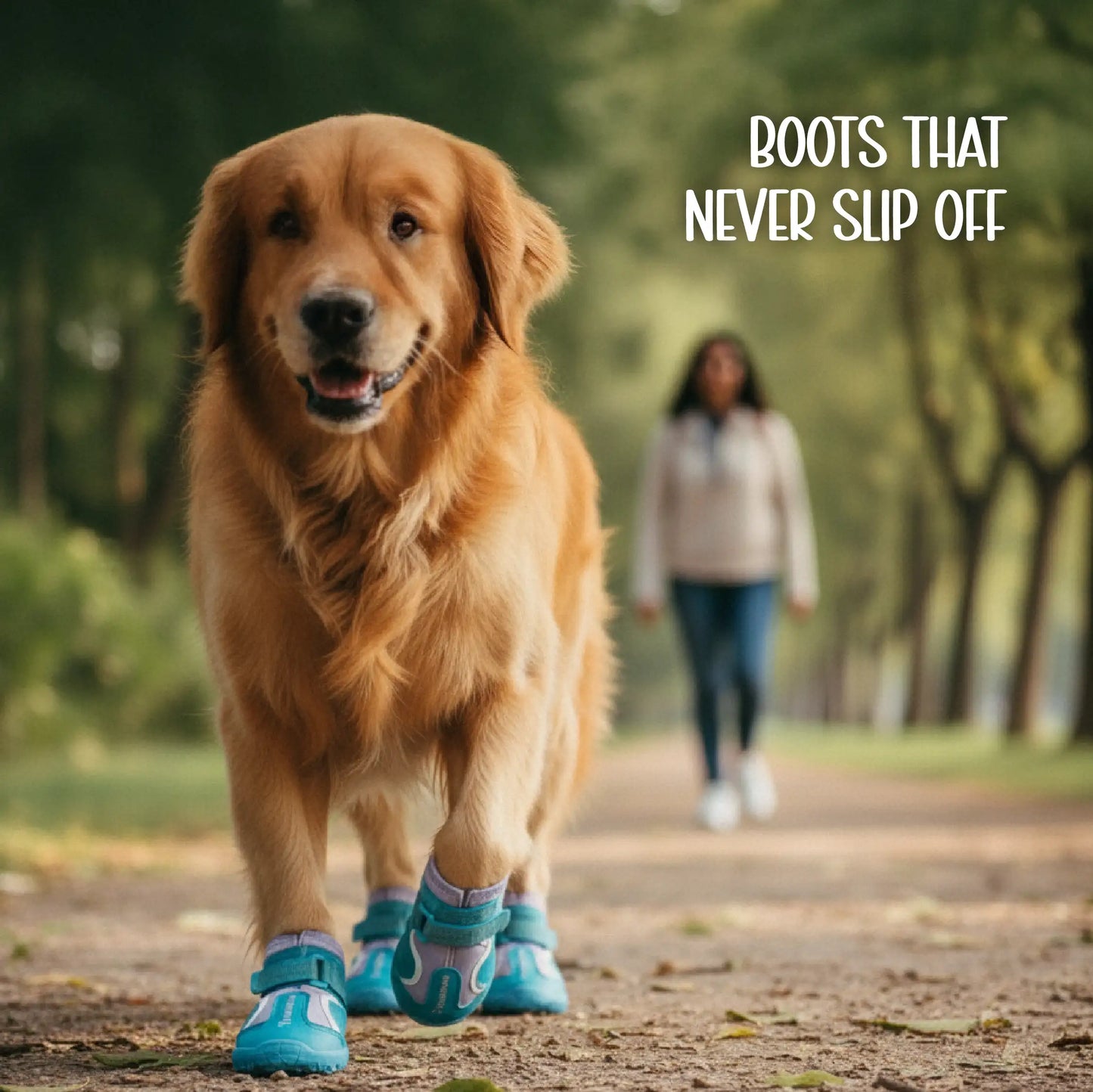 TerraGuard Boots | All-Weather Paw Protection | Secure Fit for Active Dogs