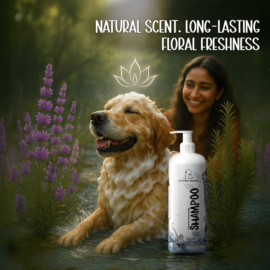 Therapeutic Aromatherapy Dog Shampoo - Tilting Heads
