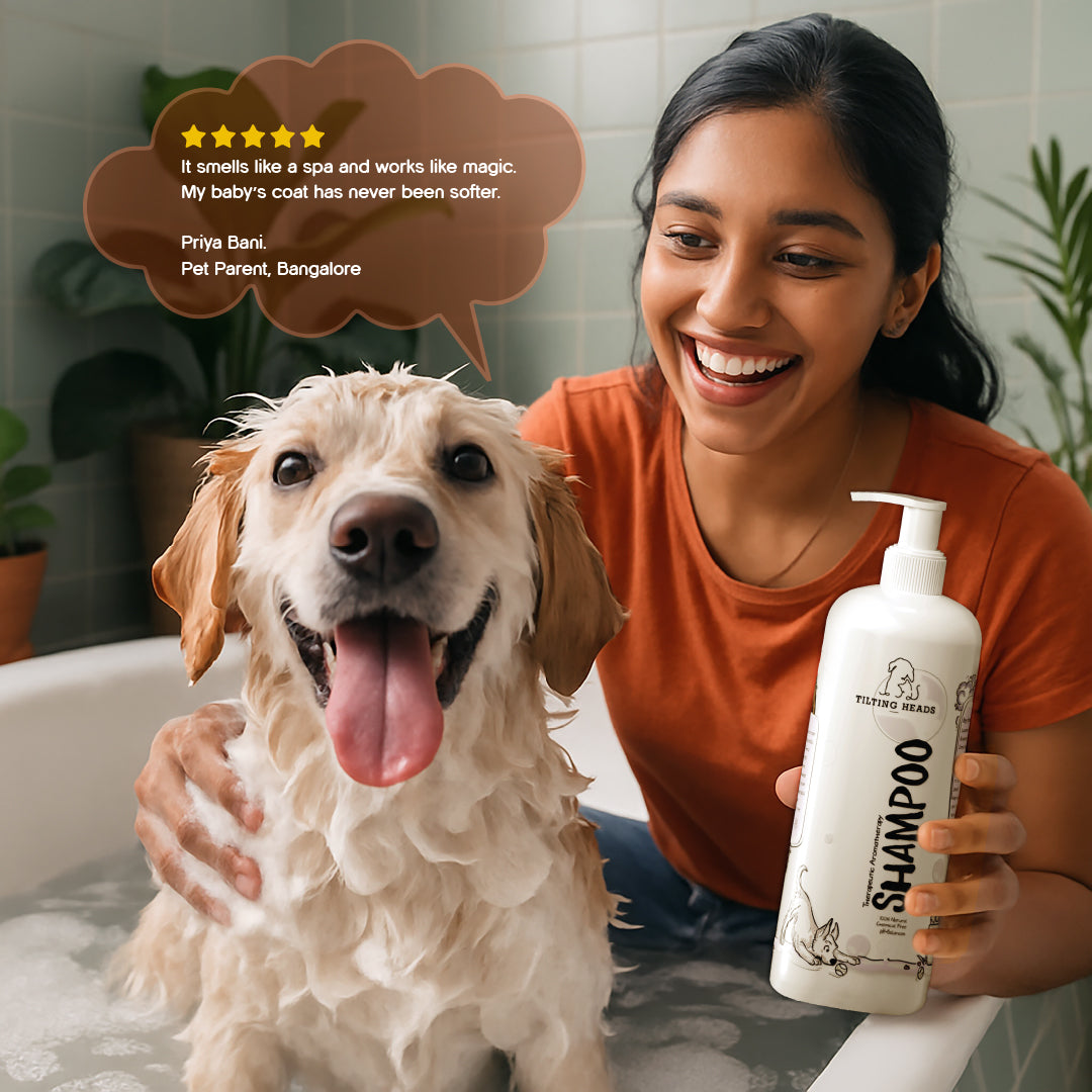 Therapeutic Aromatherapy Dog Shampoo - Tilting Heads