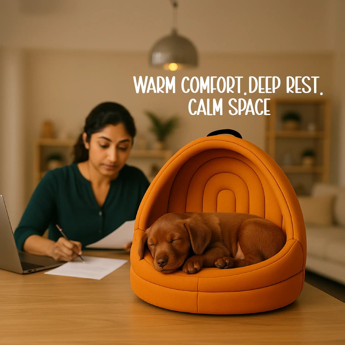 NestlePet Bed | Premium Velvet Touch with Removable Cushion