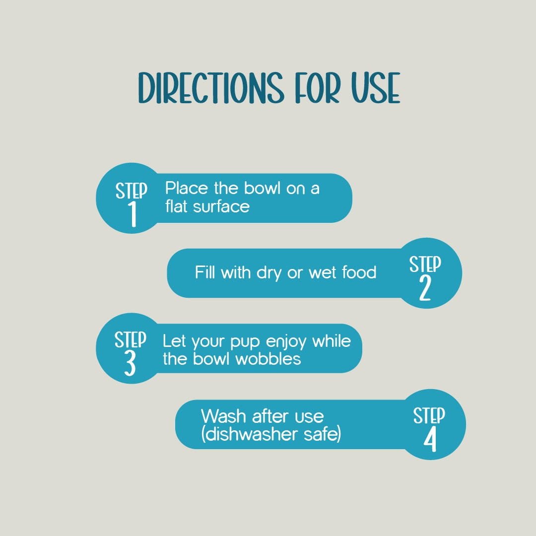 Wobble Bowl – Slow Feeding Made Fun for Healthy, Happy Pets