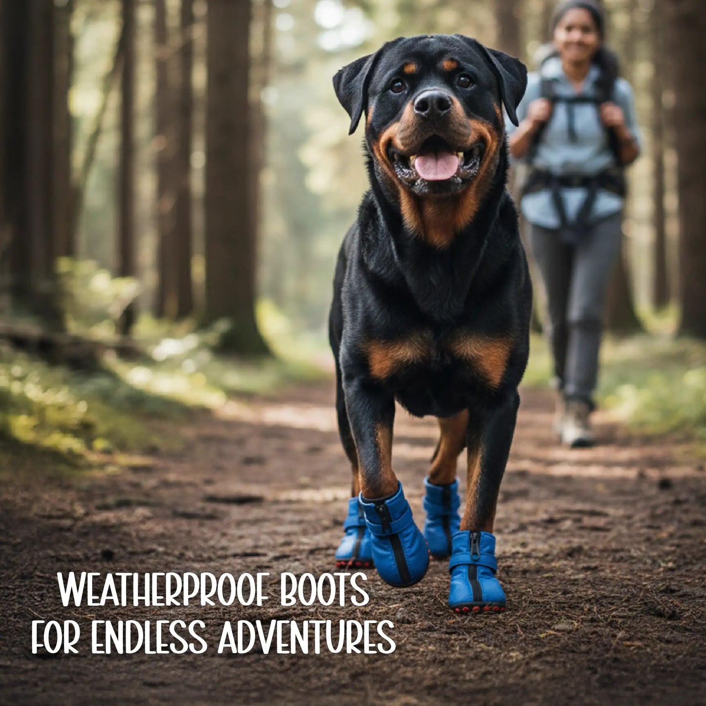 WildTrail Boots | Waterproof Dog Boots | Non-Slip Soles | Perfect for All Terrains