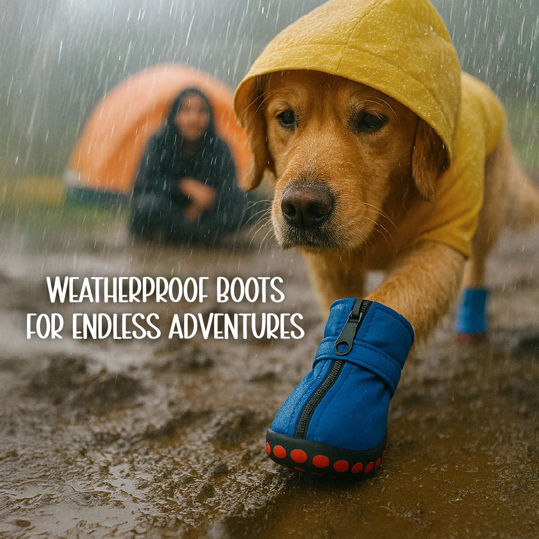 WildTrail Boots | Waterproof Dog Boots | Non-Slip Soles | Perfect for All Terrains
