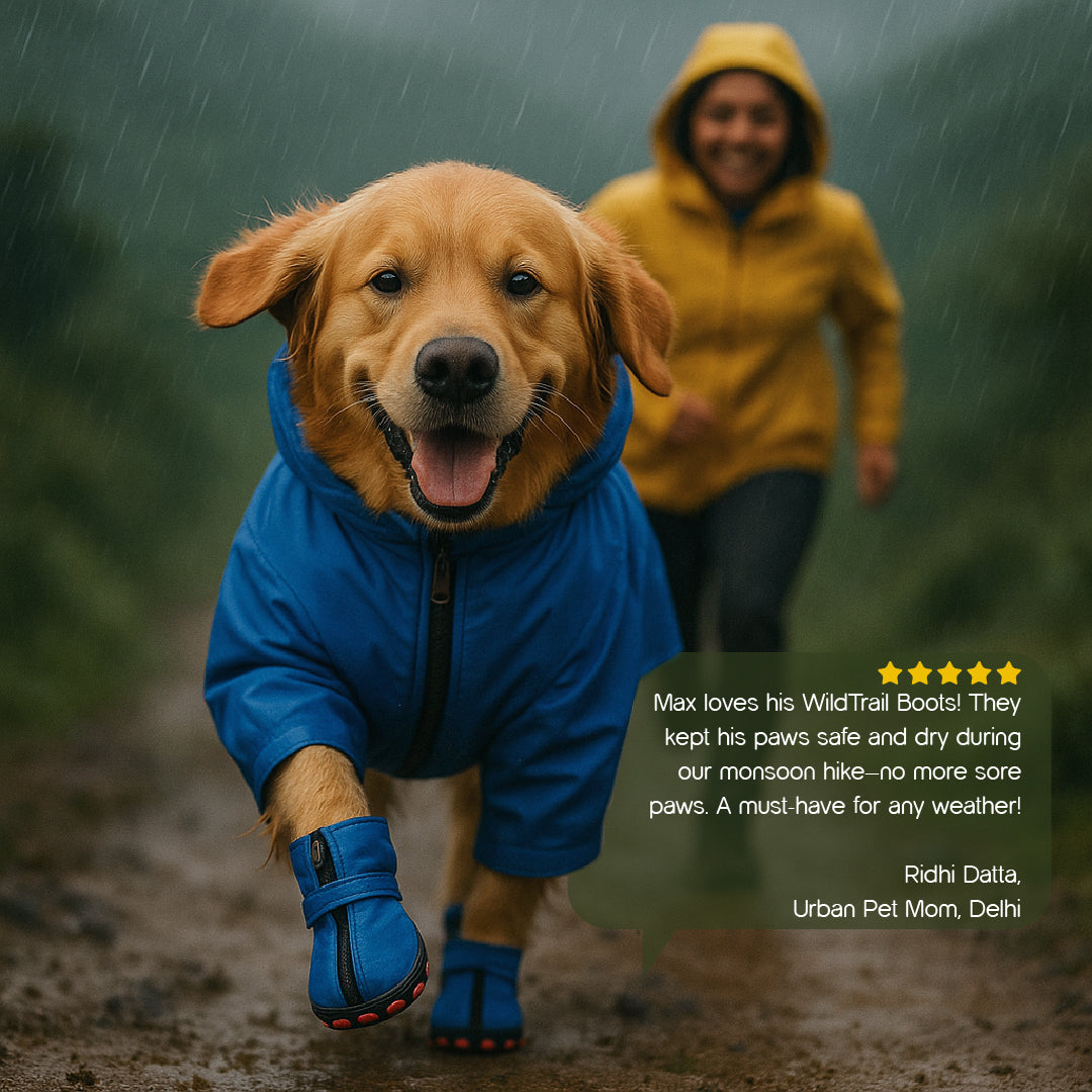 WildTrail Boots | Waterproof Dog Boots | Non-Slip Soles | Perfect for All Terrains