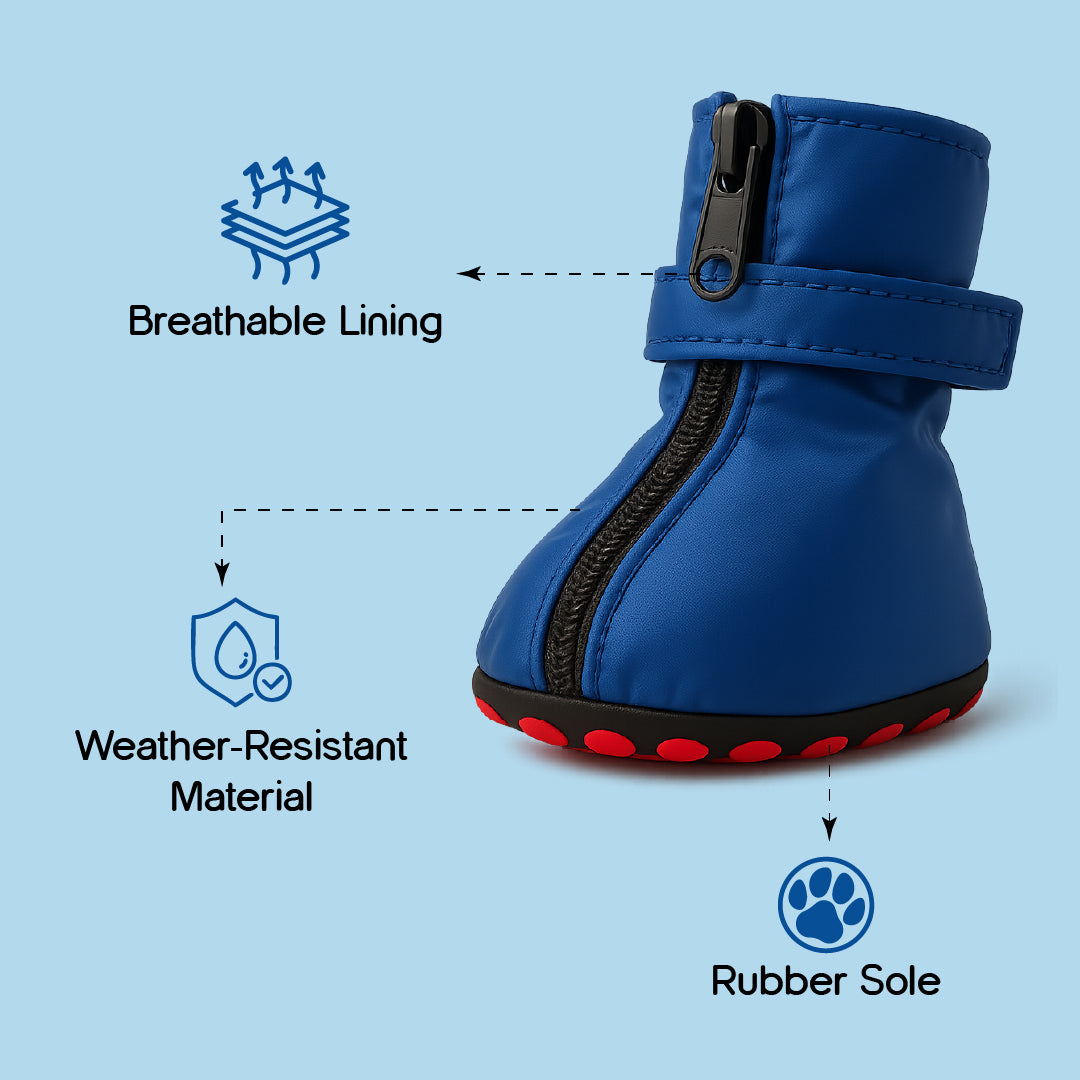 WildTrail Boots | Waterproof Dog Boots | Non-Slip Soles | Perfect for All Terrains