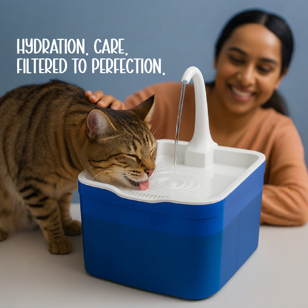 AquaGlow Fountain | Smart Water Dispenser | Designed for Cats & Small Dogs