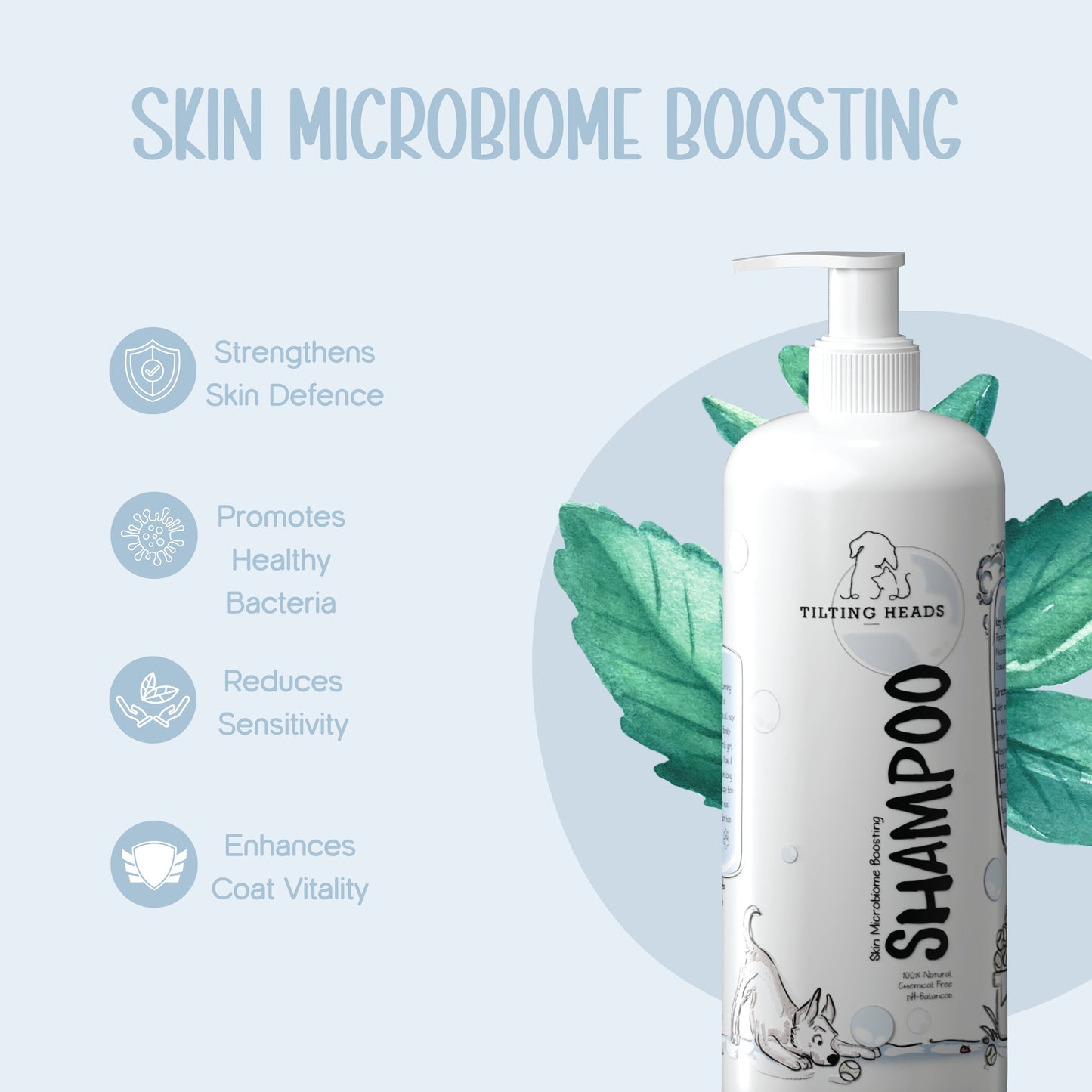 Complete Care Shampoo for Year Round Protection | Tilting Heads
