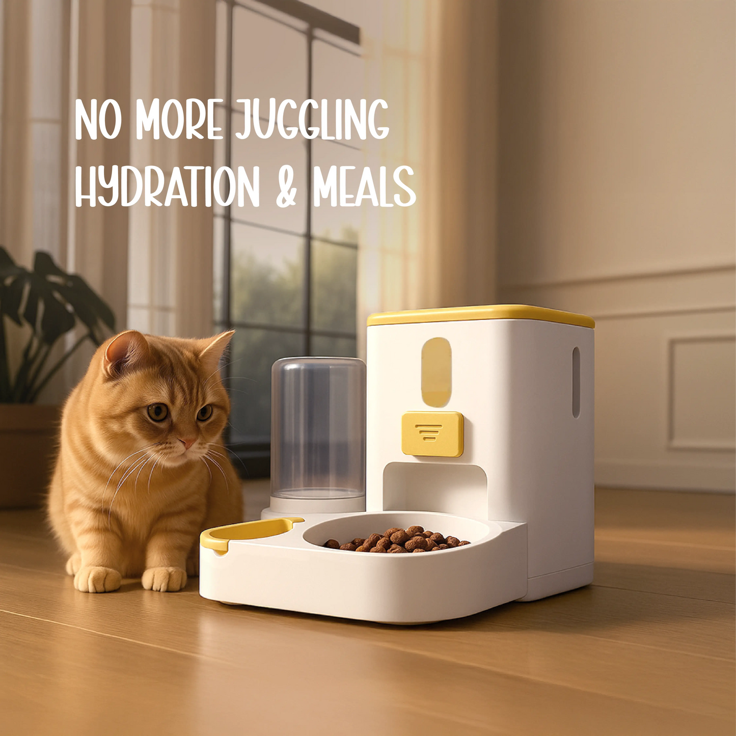 CatServe 2 - in - 1 Feeder