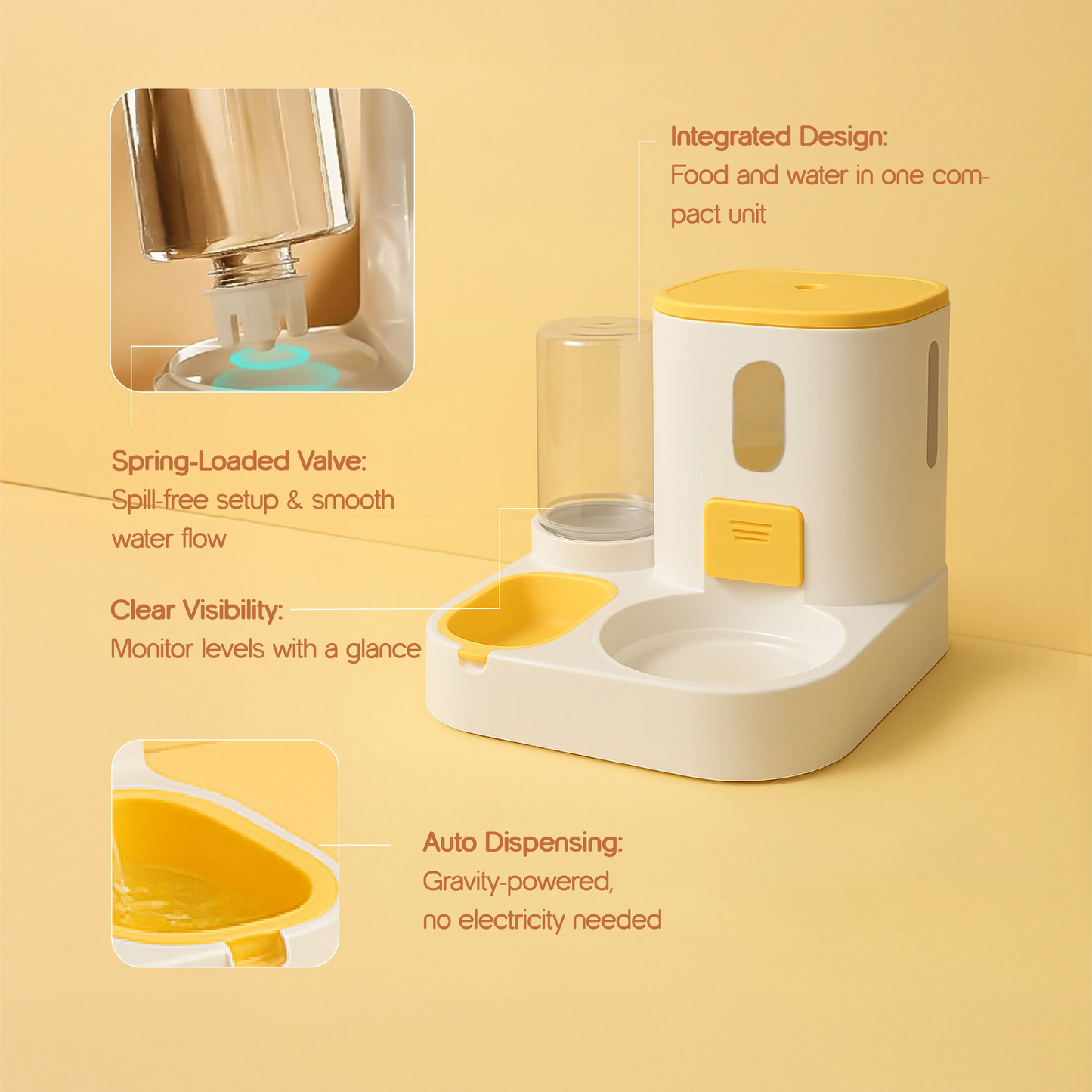 CatServe 2 - in - 1 Feeder