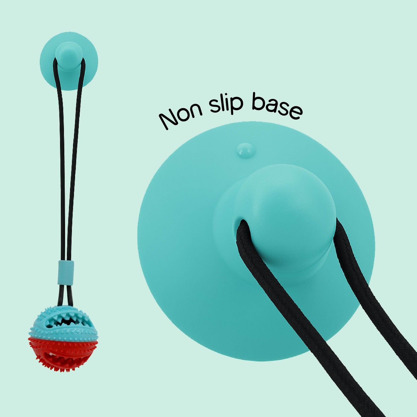 Chewzilla Ball – Smart Treat-Dispensing Toy for Dogs | Easy to Load & Clean - Tilting Heads