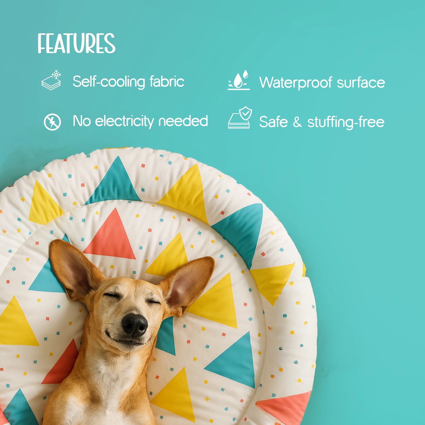 Chillow Bed – Cool Comfort| Zero Hassle| Summer-Ready