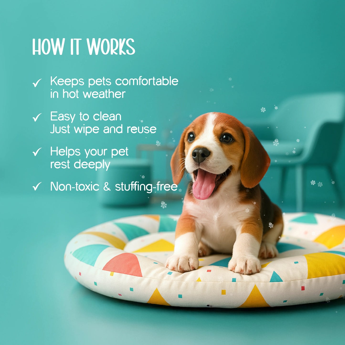 Chillow Bed – Cool Comfort| Zero Hassle| Summer-Ready