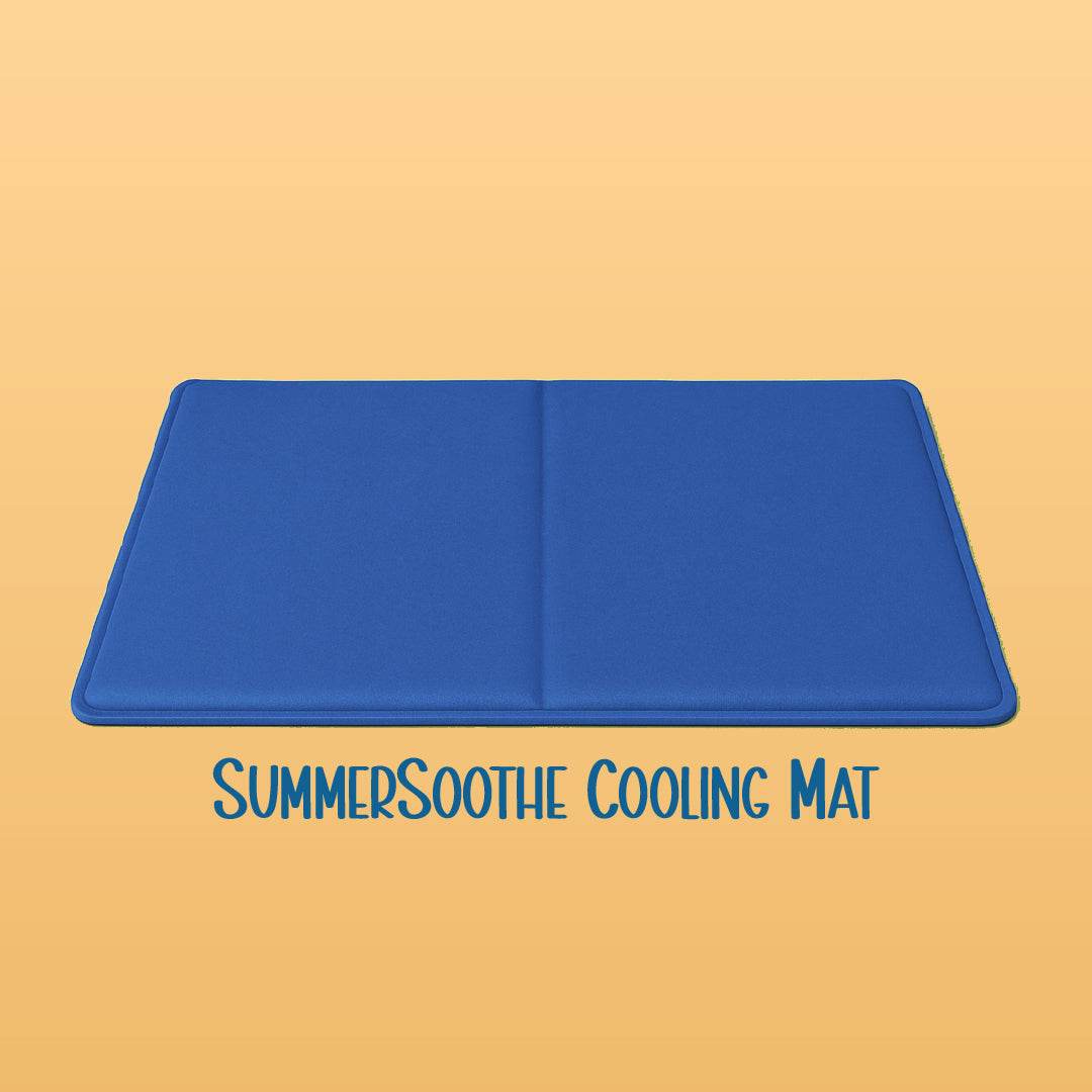 SummerSoothe Cooling Mat for Dogs | Self-Cooling, Travel-Friendly & Non-Toxic - Tilting Heads