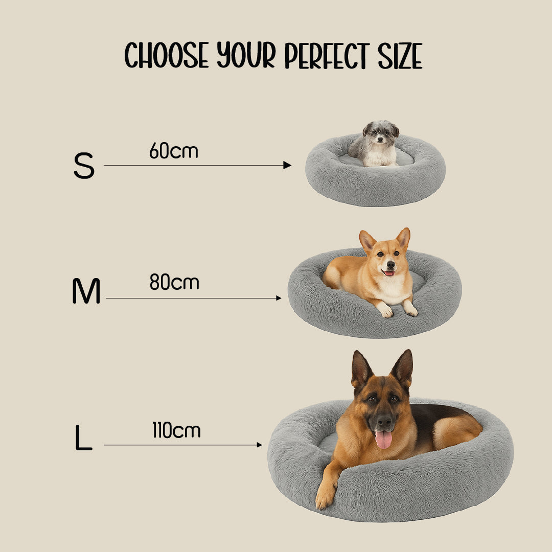 NapDen Donut Bed | Stress-Relief Pet Bed | Safe for All Skin Types