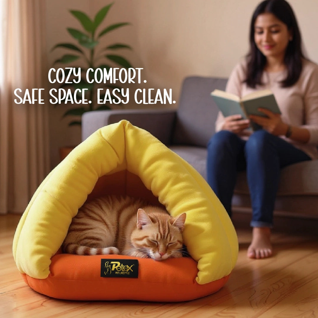 Felis Cocoon – Cozy Tent Bed for Pets | Soft & Stylish Design