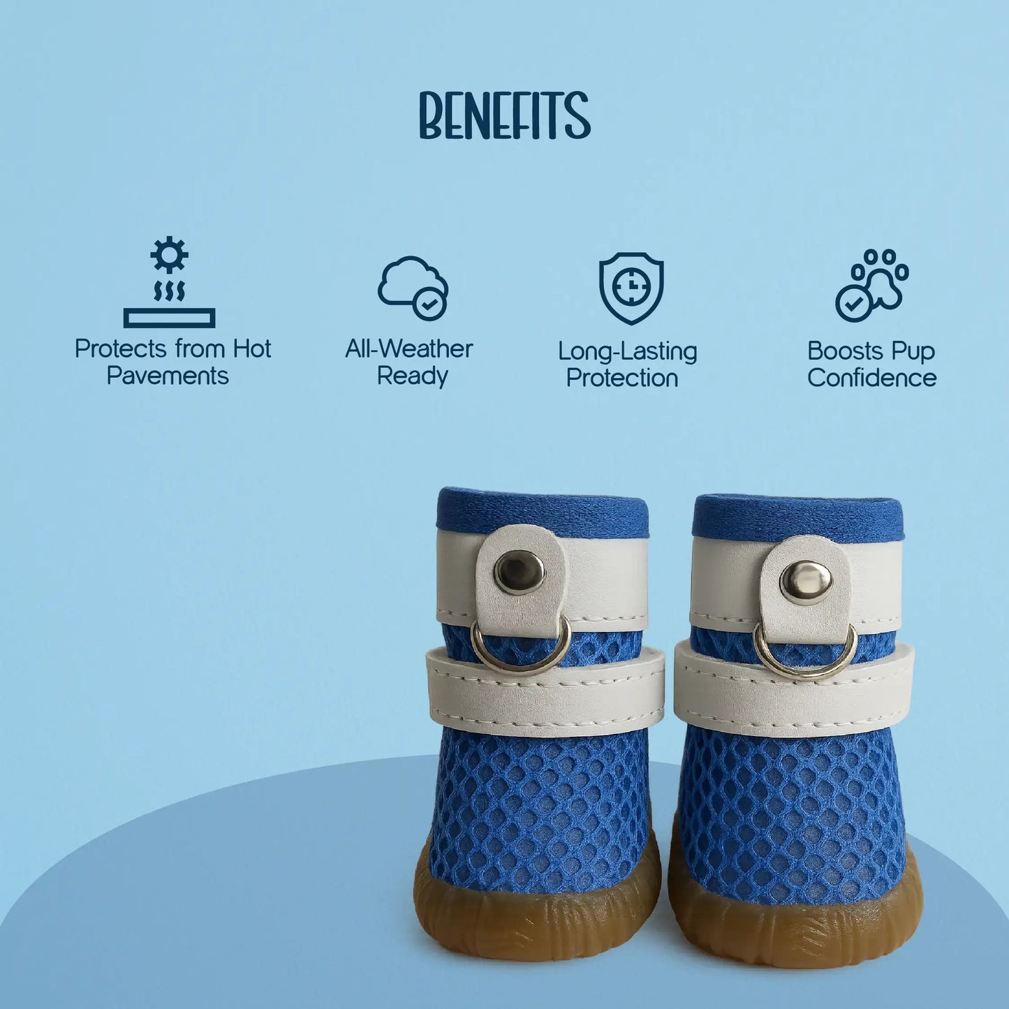 Guardian Grip Boots – Paw Protection & Comfort Wear for Small Pets