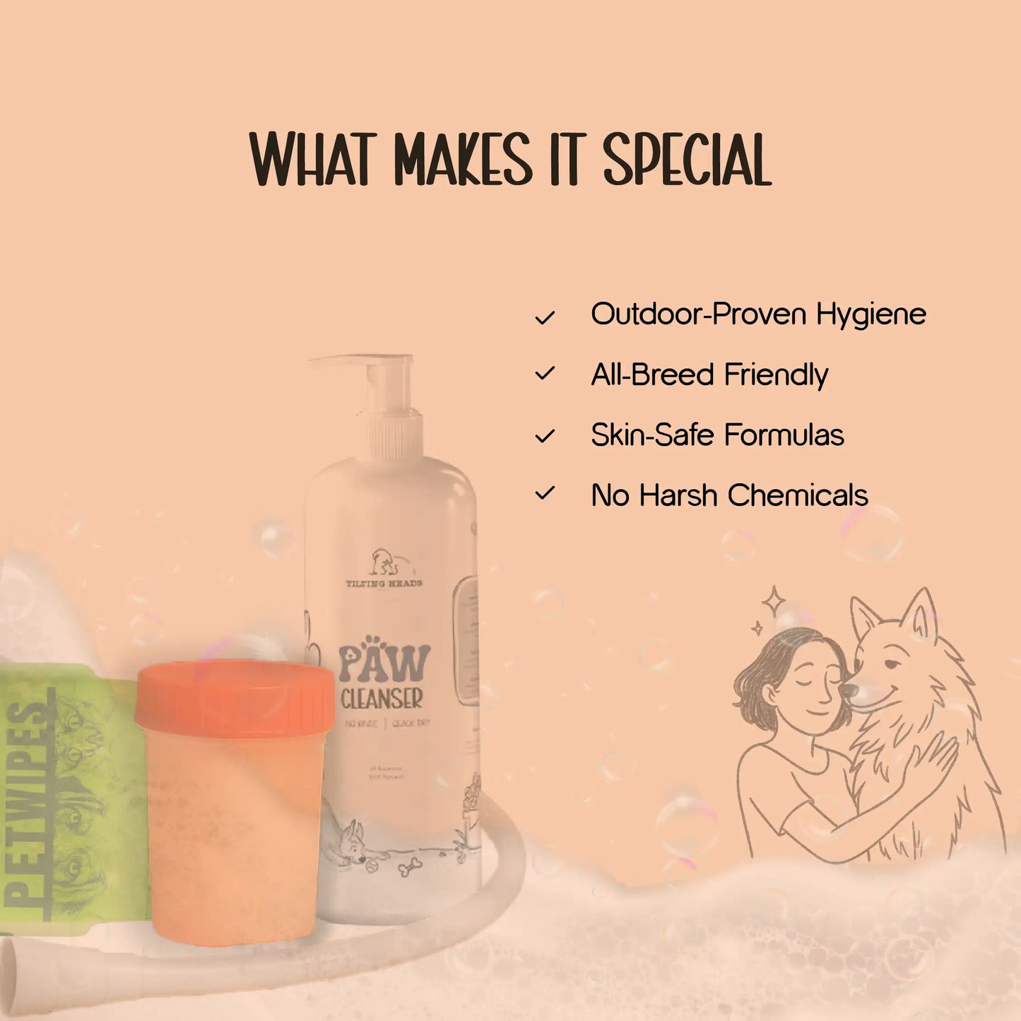 On-the-Go Hygiene Pack – Travel Grooming Kit for Dogs