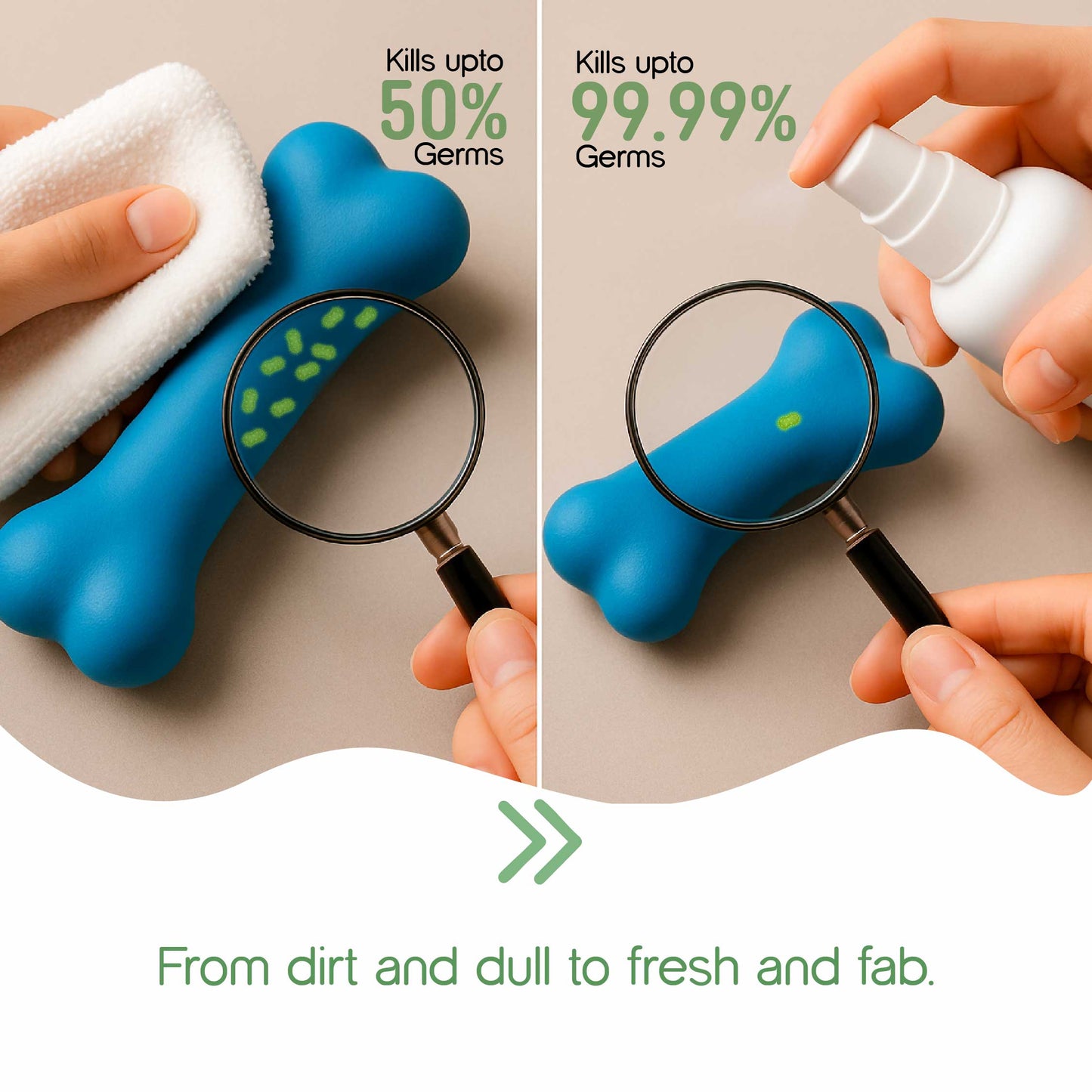 No-Rinse Pet Hygiene Spray | Safe Daily Shield Against Germs