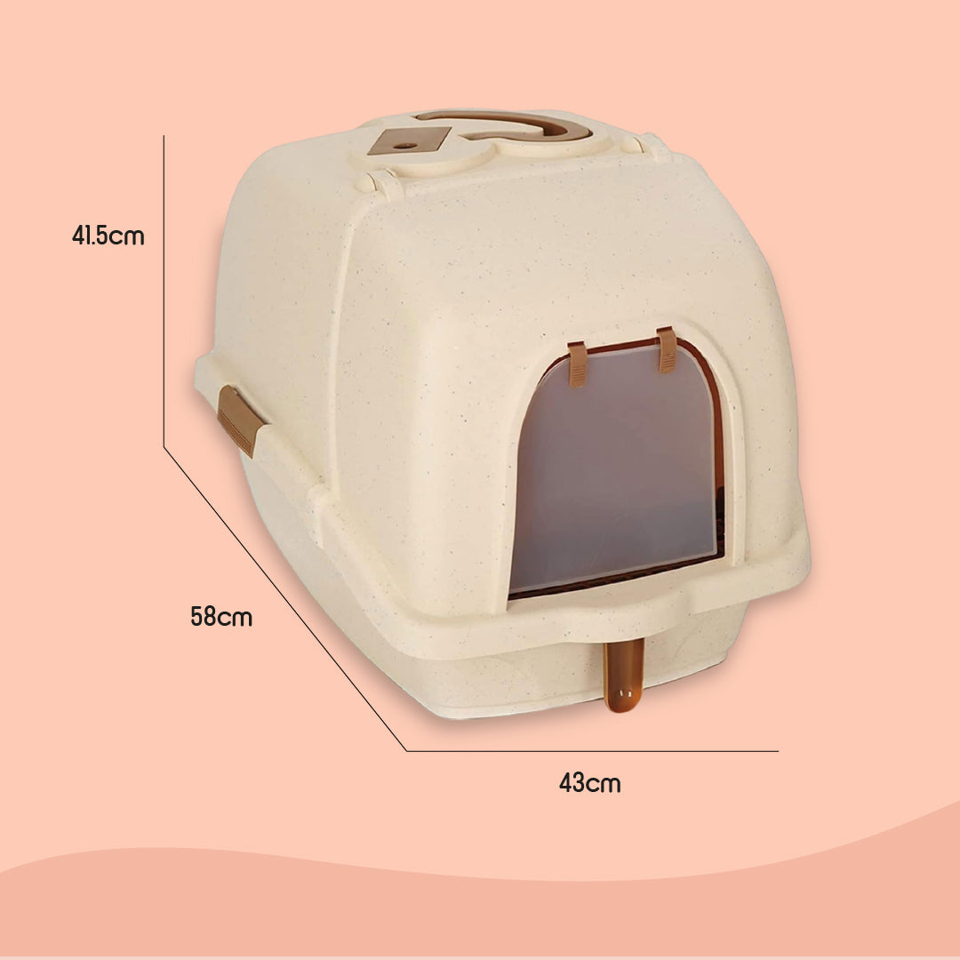 Aurora Litter Den – Clean, Comfy & Private Litter Space for Cats