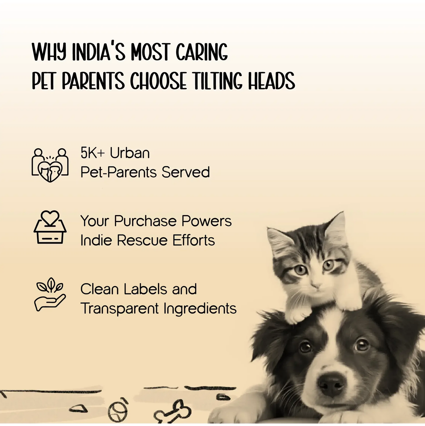 Panthera Scratch Nook | Peek, Scratch, Play | Keeps Cats Happy & Safe - Tilting Heads