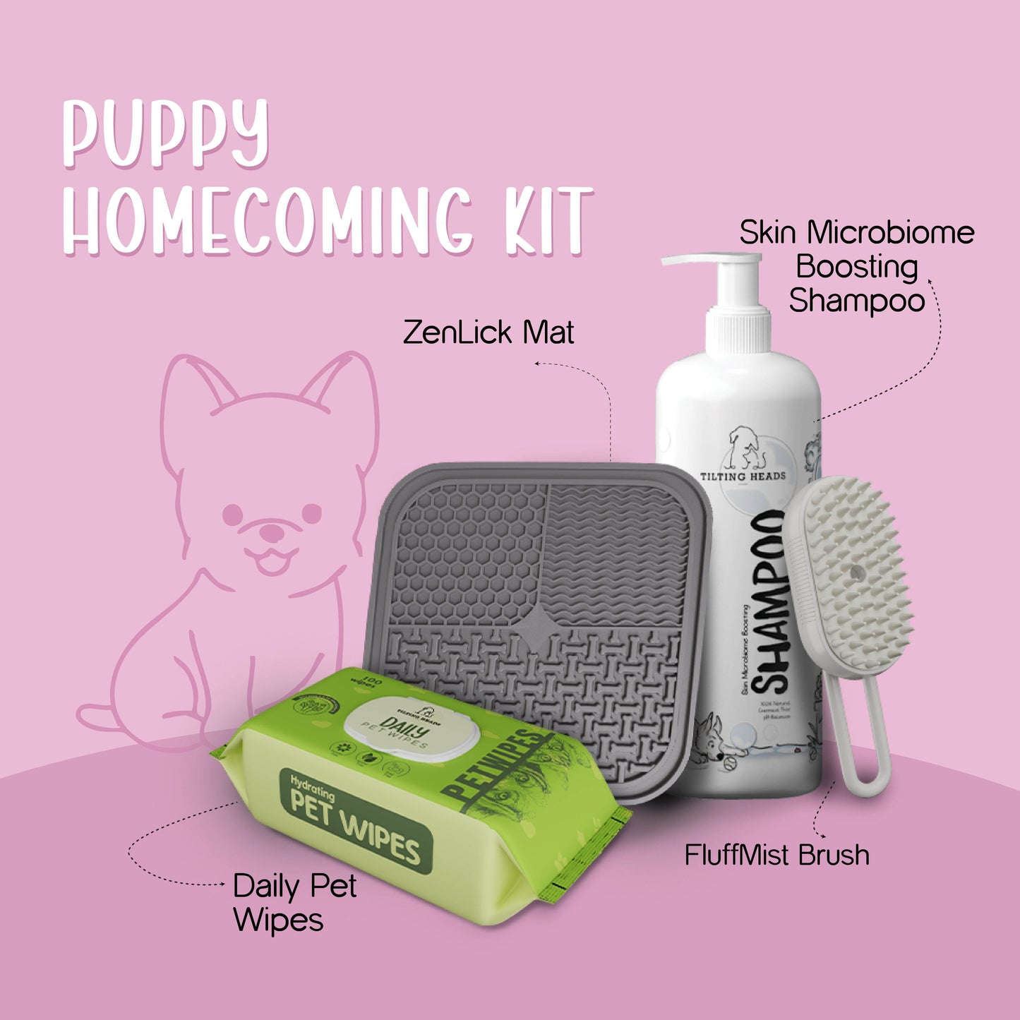 Puppy Homecoming Kit - Tilting Heads