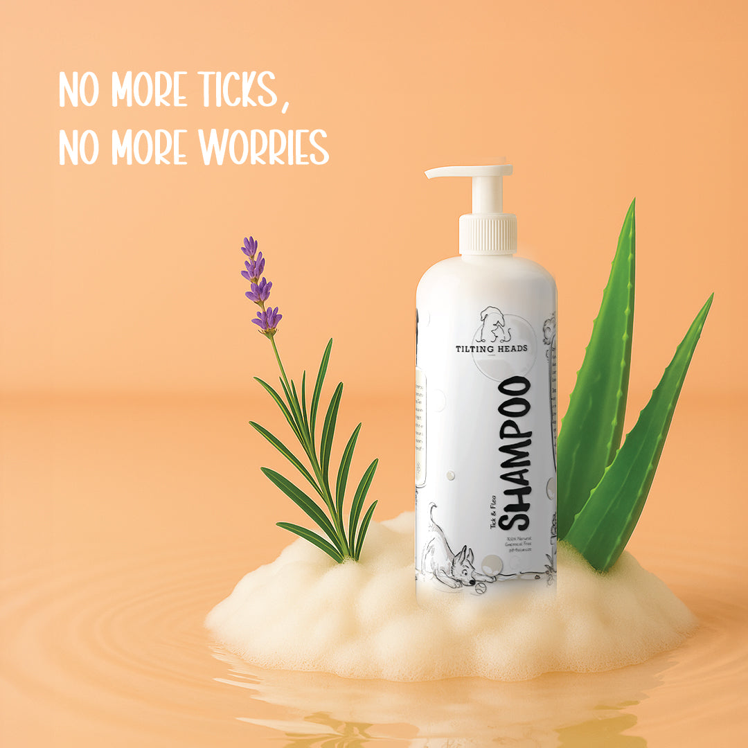 Tick & Flea Dog Shampoo - Tilting Heads