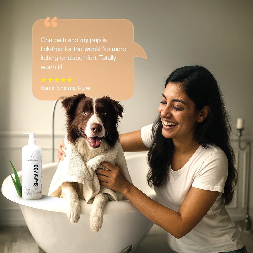 Tick & Flea Dog Shampoo - Tilting Heads