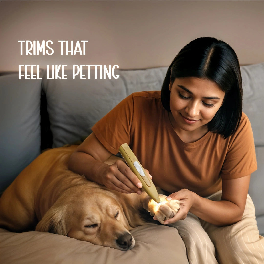 TrimEase Paw Trimmer | Precise & Gentle Grooming For Pets | Rechargeable & Safe