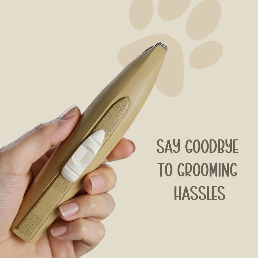 TrimEase Paw Trimmer | Precise & Gentle Grooming For Pets | Rechargeable & Safe