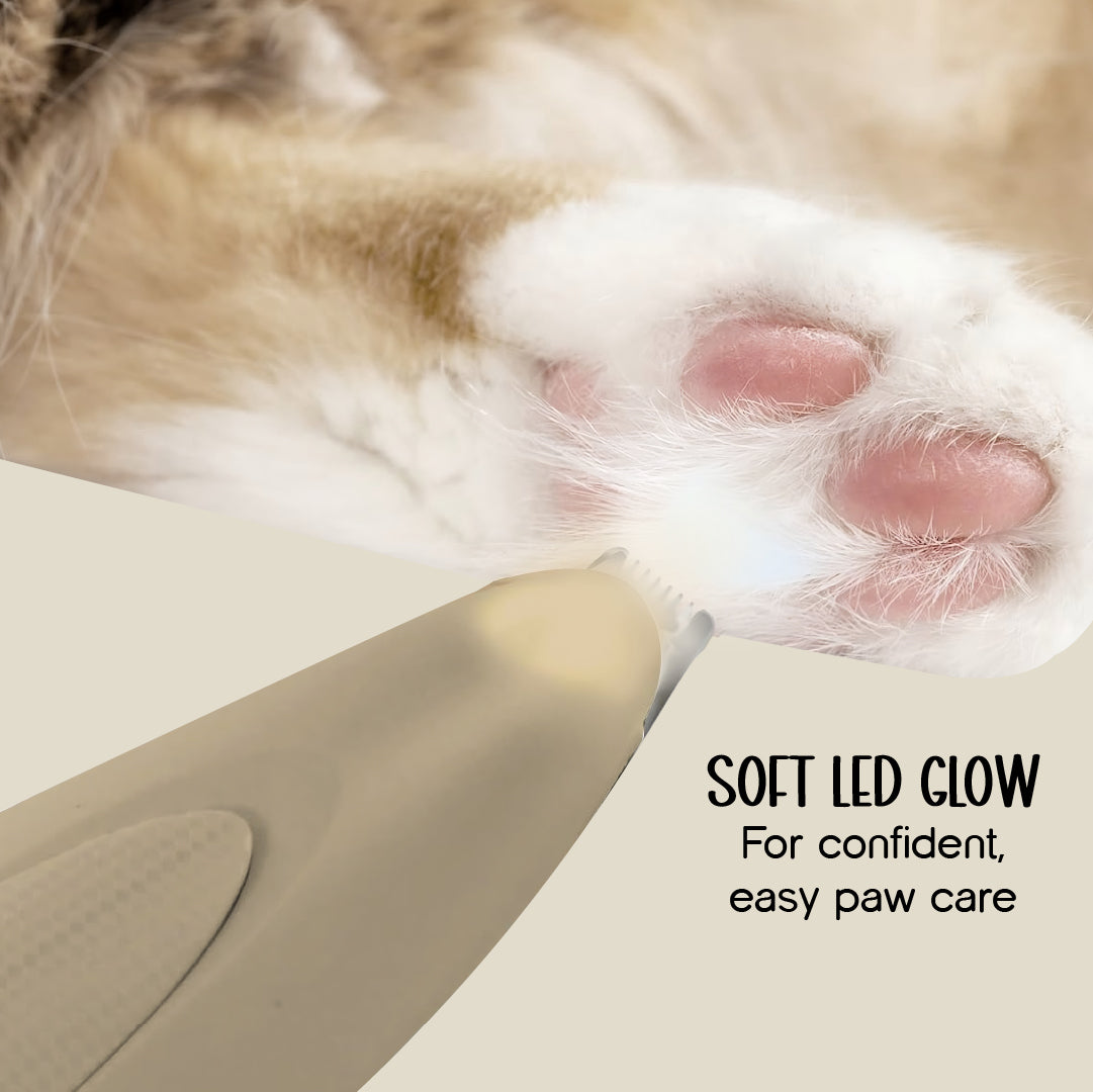 TrimEase Paw Trimmer | Precise & Gentle Grooming For Pets | Rechargeable & Safe