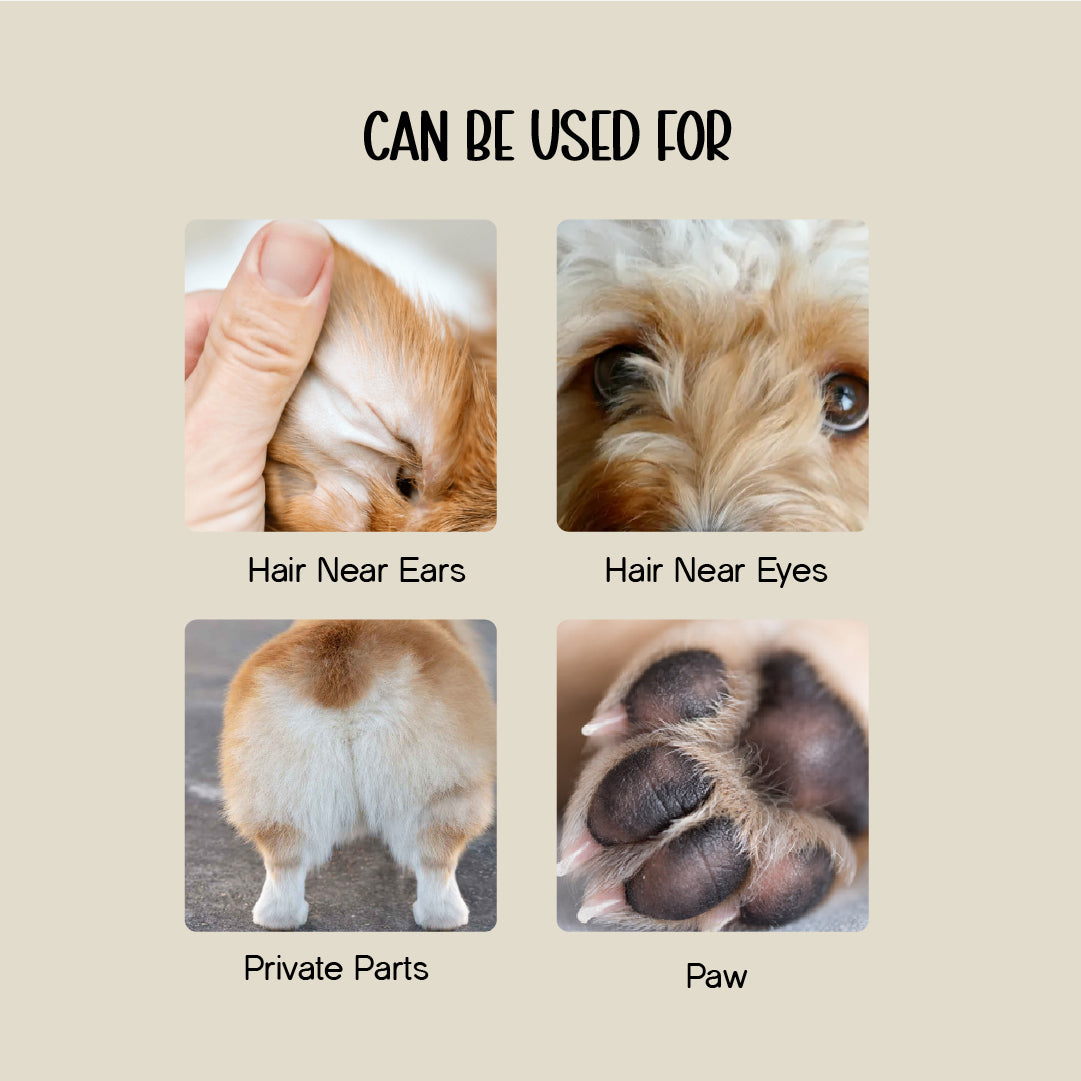 TrimEase Paw Trimmer | Precise & Gentle Grooming For Pets | Rechargeable & Safe