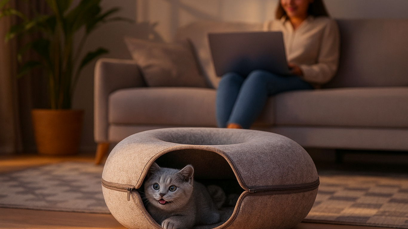 Why Cats Love Tunnel Beds and Why They’re a Great Choice for Your Cat - Tilting Heads