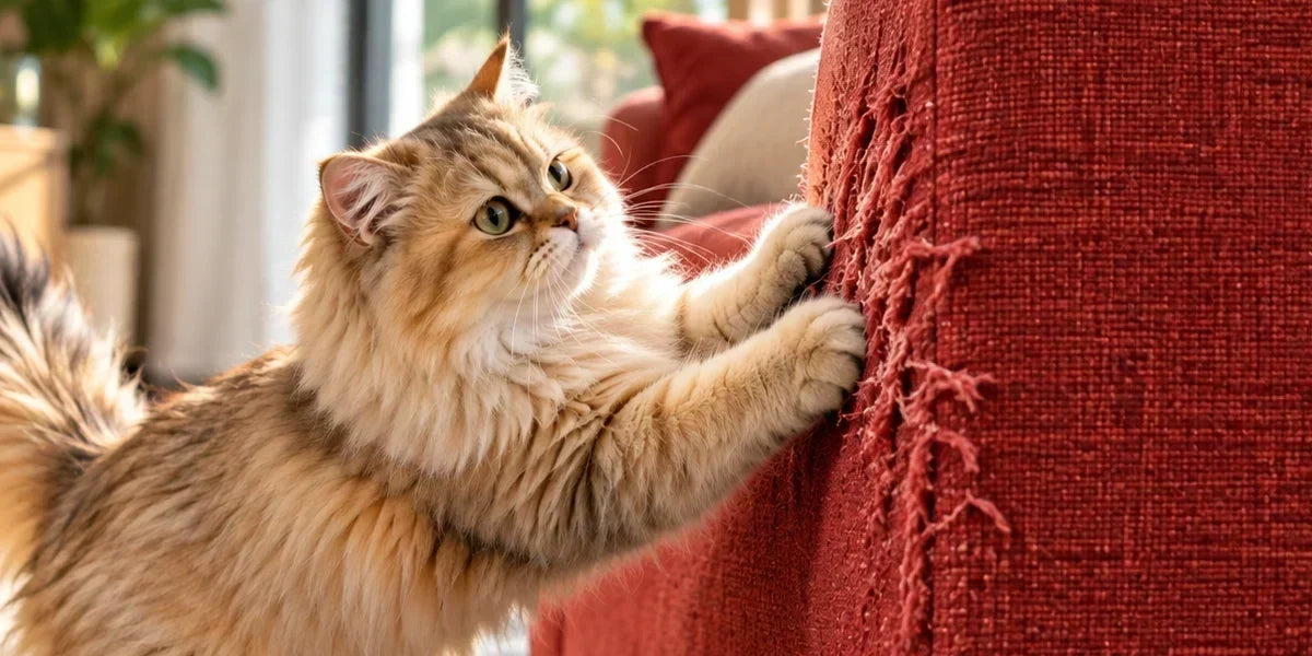 Why Do Cats Scratch Furniture? How to Choose a Good Cat Scratcher