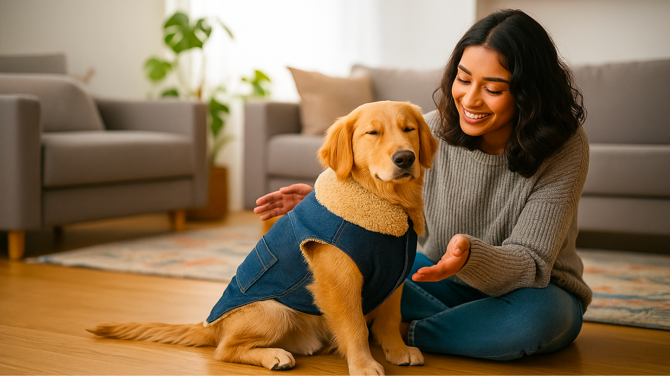 Why Denim Is a Great Winter Fabric for Pets - Tilting Heads