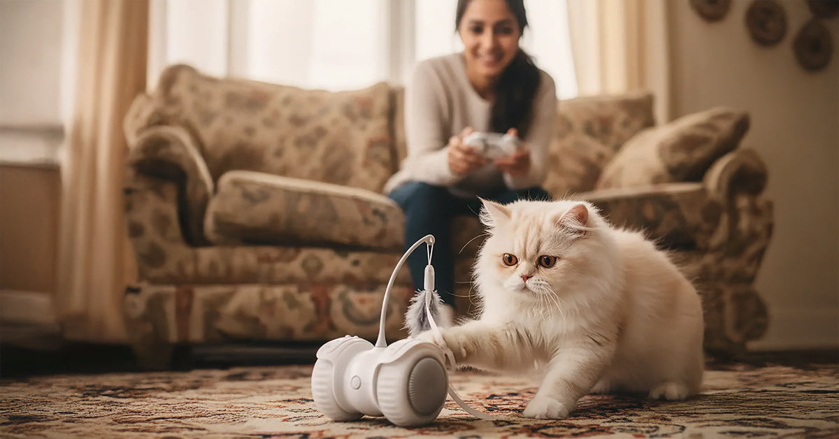 Best Interactive Cat Toys for Indoor Play - Tilting Heads