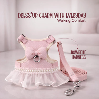 BowBelle Harness – Stylish Comfortable Walking Harness for Cats
